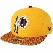 Keps Washington Redskins Sideline 9Fifty Yellow Snapback - New Era - Gul Snapback