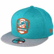 Keps Miami Dolphins 9Fifty On Field Teal Snapback - New Era - Grön Snapback