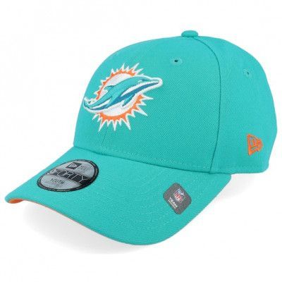New Era - NFL Blå adjustable Keps - Kids Miami Dolphins The League 9FORTY Teal Adjustable @ Hatstore