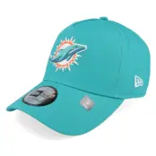 New Era - NFL Blå adjustable Keps - Miami Dolphins NFL Teal A-frame Adjustable @ Hatstore