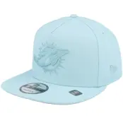 New Era - NFL Blå snapback Keps - Miami Dolphins 9FIFTY Color Pack Aqua A-Frame Snapback @ Hatstore