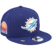 New Era - NFL Blå snapback Keps - Miami Dolphins NFL Patch Up 9FIFTY Snapback @ Hatstore