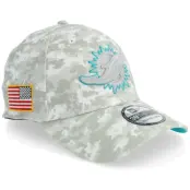 New Era - NFL Camo fitted Keps - Miami Dolphins 39THIRTY NFL Salute To Service Camo Fitted @ Hatstore