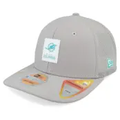 New Era - NFL Grå adjustable Keps - Miami Dolphins NFL Side Line 9SEVENTY Grey Adjustable @ Hatstore