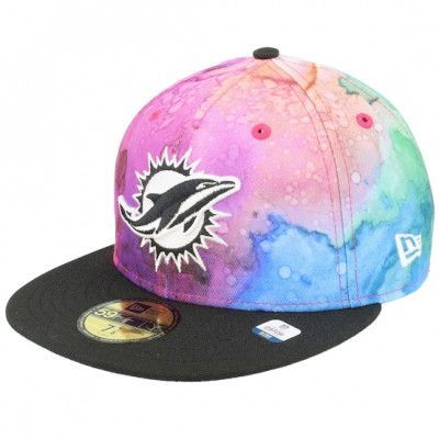 New Era - NFL Multi fitted Keps - Miami Dolphins 59FIFTY NFL Crucial Catch 22 Multi Fitted @ Hatstore