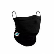 New Era - NFL Svart Mask - Miami Dolphins 1-Pack Black Neck Gaiter @ Hatstore