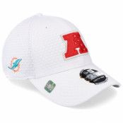 New Era - NFL Vit adjustable Keps - Miami Dolphins NFL 22 Pro Bowl 9FORTY Stretch-Snap White Adjustable @ Hatstore