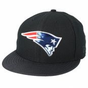 Keps New England Patriots Black Coll 59Fifty Black Fitted - New Era