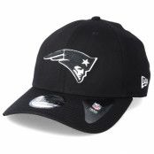 Keps New England Patriots Monochrome 3930 Black Flexfit - New Era