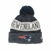 Mössa New England Patriots Sport Knit Black Pom - New Era - Blå Tofs