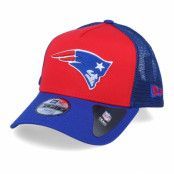 New Era - MLB Röd trucker Keps - Kids New England Patriots A-Frame Red/Royal Trucker @ Hatstore