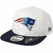 New Era - MLB Vit snapback Keps - New England Patriots Logo Pack 9Fifty White/Navy Snapback @ Hatstore