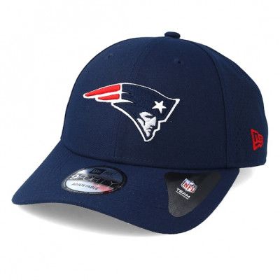 New Era - NFL Blå adjustable Keps - New England Patriots Poly Perf 9Forty Navy Adjustable @ Hatstore
