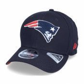 New Era - NFL Blå adjustable Keps - New England Patriots Team Colour 9FIFTY Stretch Snap Navy Adjustable @ Hatstore