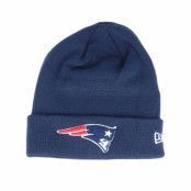 New Era - NFL Blå cuff Beanie - New England Patriots Knit Navy Cuff @ Hatstore