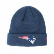 New Era - NFL Blå cuff Beanie - New England Patriots Team Essential Navy Cuff @ Hatstore