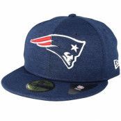 New Era - NFL Blå fitted Keps - New England Patriots 59Fifty Shadow Tech Blue Fitted @ Hatstore