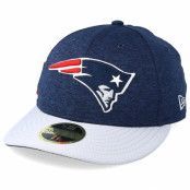 New Era - NFL Blå fitted Keps - New England Patriots Low Pro 59Fifty Navy/Grey Fitted @ Hatstore