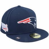 New Era - NFL Blå fitted Keps - New England Patriots NFL Patch Up 59FIFTY Navy Fitted @ Hatstore