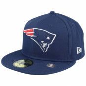 New Era - NFL Blå fitted Keps - New England Patriots Otc NFL 59FIFTY Blue Fitted @ Hatstore