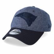 New Era - NFL Blå flexfit Keps - New England Patriots Essential Jersey 39Thirty Navy/Navy Flexfit @ Hatstore