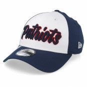 New Era - NFL Blå flexfit Keps - New England Patriots NFL 19 39Thirty White/Navy Flexfit @ Hatstore