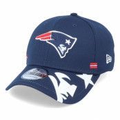 New Era - NFL Blå flexfit Keps - New England Patriots NFL 20 Side Lines Home 39Thirty OTC Navy Flexfit @ Hatstore