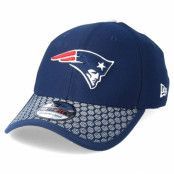 New Era - NFL Blå flexfit Keps - New England Patriots Sideline 39Thirty Navy Flexfit @ Hatstore