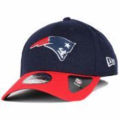 New Era - NFL Blå flexfit Keps - New England Patriots Team Melton 39Thirty Flexfit @ Hatstore