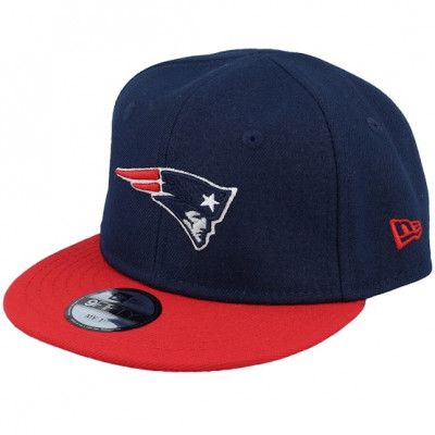 New Era - NFL Blå snapback Keps - Kids New England Patriots My 1St 9FIFTY Navy/Red Strapback @ Hatstore