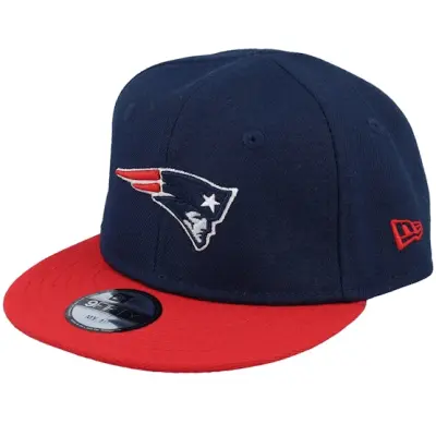 New Era - NFL Blå snapback Keps - Kids New England Patriots My 1St 9FIFTY Navy/Red Strapback @ Hatstore
