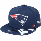 New Era - NFL Blå snapback Keps - New England Patriots NFL 20 Side Lines Home Em 9Fifty OTC @ Hatstore