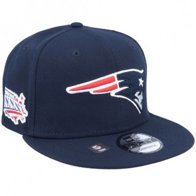 New Era - NFL Blå snapback Keps - New England Patriots NFL Patch Up 9FIFTY Navy Snapback @ Hatstore