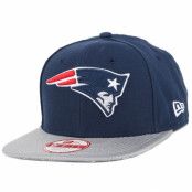 New Era - NFL Blå snapback Keps - New England Patriots NFL Sideline 9Fifty Snapback @ Hatstore