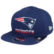New Era - NFL Blå snapback Keps - New England Patriots NFL Tech Team 9Fifty Navy Snapback @ Hatstore