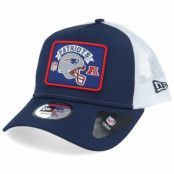 New Era - NFL Blå trucker Keps - New England Patriots NFL Wordmark Navy/White Trucker @ Hatstore