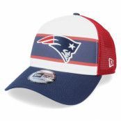 New Era - NFL Blå trucker Keps - New England Patriots Retro White/Red/Navy Trucker @ Hatstore