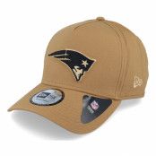 New Era - NFL Brun adjustable Keps - Hatstore Exclusive x New England Patriots Essential 9Forty A-Frame Caramel Adjustable @ Hatstore