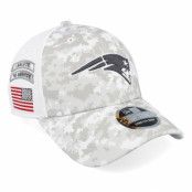 New Era - NFL Camo adjustable Keps - New England Patriots Nfl24 Salute To Service 9FORTY Camo/White Adjustable @ Hatstore