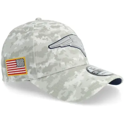 New Era - NFL Camo fitted Keps - New England Patriots NFL 39THIRTY Salute To Service Camo Fitted @ Hatstore