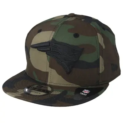 New Era - NFL Camo snapback Keps - New England Patriots 9Fifty Color Forest Camo @ Hatstore