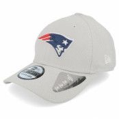 New Era - NFL Grå flexfit Keps - New England Patriots Diamond Era 39THIRTY Grey Flexfit @ Hatstore