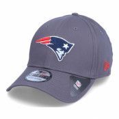 New Era - NFL Grå flexfit Keps - New England Patriots NFL Team 39Thirty Dark Grey Flexfit @ Hatstore