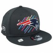 New Era - NFL Grå snapback Keps - New England Patriots NFL21 Crucial Catch 9FIFTY Dark Grey Snapback @ Hatstore