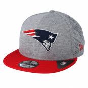 New Era - NFL Grå snapback Keps - New England Patriots Shadow Tech 9Fifty Grey/Red Snapback @ Hatstore