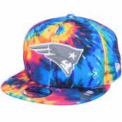 New Era - NFL Multi snapback Keps - New England Patriots Crucial Catch 9Fifty Tie-Dye Multicolor Snapback @ Hatstore