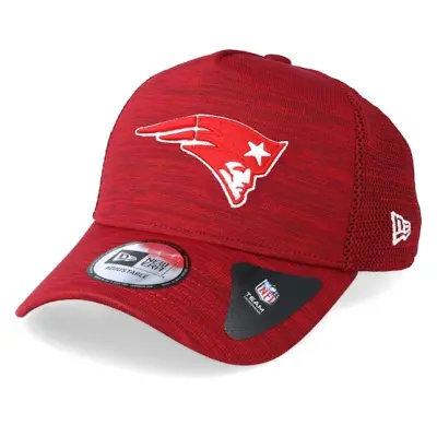 New Era - NFL Röd adjustable Keps - New England Patriots Engineered Fit Aframe Red Adjustable @ Hatstore