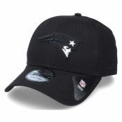 New Era - NFL Svart adjustable Keps - New England Patriots Black Base 9Forty Black Adjustable @ Hatstore