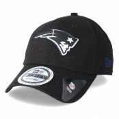 New Era - NFL Svart adjustable Keps - New England Patriots Team Gitd Basic 9Forty Black Adjustable @ Hatstore