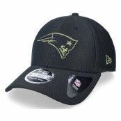 New Era - NFL Svart adjustable Keps - New England Patriots Tonal 9Forty Stretch Snap Black/Olive Adjustable @ Hatstore